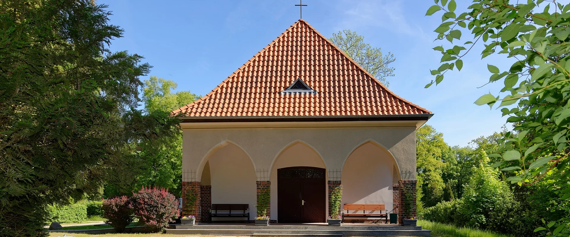 Alter Friedhof Anklam, Trauerhalle